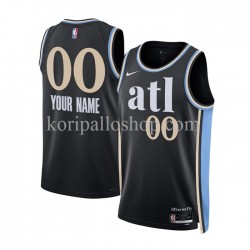 Atlanta Hawks Pelipaita Custom Nike 2023-2024 City Edition Musta Swingman