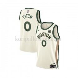 Boston Celtics Pelipaita Jayson Tatum Nike 2023-2024 City Edition Valkoinen Swingman