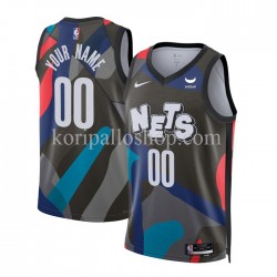 Brooklyn Nets Pelipaita Custom Nike 2023-2024 City Edition Musta Swingman