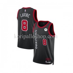 Chicago Bulls Pelipaita Zach LaVine 8 Nike 2023-2024 City Edition Musta Swingman