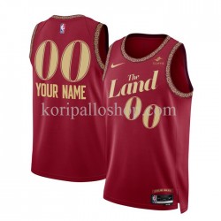 Cleveland Cavaliers Pelipaita Custom Nike 2023-2024 City Edition Punainen Swingman