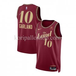 Cleveland Cavaliers Pelipaita Darius Garland 10 Nike 2023-2024 City Edition Punainen Swingman