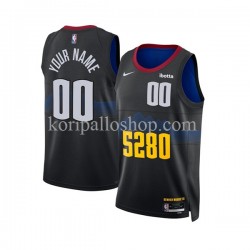 Denver Nuggets Pelipaita Custom Nike 2023-2024 City Edition Musta Swingman