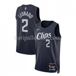 Los Angeles Clippers Pelipaita Kawhi Leonard 2 Nike 2023-2024 City Edition Laivastonsininen Swingman