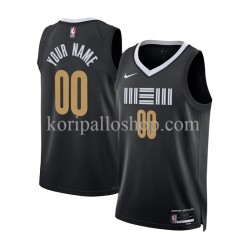 Memphis Grizzlies Pelipaita Custom Nike 2023-2024 City Edition Musta Swingman