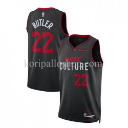 Miami Heat Pelipaita Jimmy Butler 22 Nike 2023-2024 City Edition Musta Swingman
