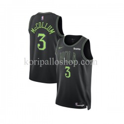 New Orleans Pelicans Pelipaita CJ McCollum 3 Nike 2023-2024 City Edition Musta Swingman