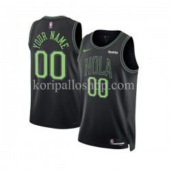 New Orleans Pelicans Pelipaita Custom Nike 2023-2024 City Edition Musta Swingman