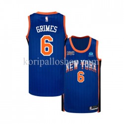 New York Knicks Pelipaita Grimes 6 Nike 2023-2024 City Edition Sininen Swingman