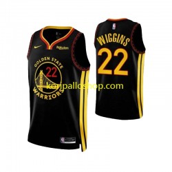 Golden State Warriors Pelipaita Andrew Wiggins 22 Nike 2023-2024 Musta Swingman
