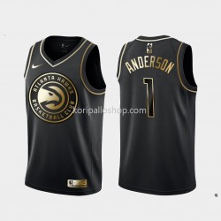Atlanta Hawks Pelipaita Justin Anderson 1 Nike Golden Edition Musta Swingman