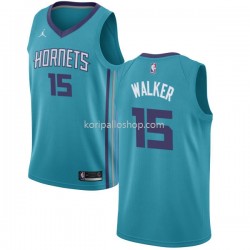 Charlotte Hornets Pelipaita Kemba Walker 15 2017-18 Nike Sinivihreä Swingman