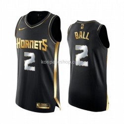 Charlotte Hornets Pelipaita LaMelo Ball 2 2020-21 Golden Edition Musta Swingman