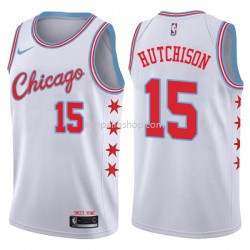 Chicago Bulls Pelipaita Chandler Hutchison 15 Nike City Edition Swingman