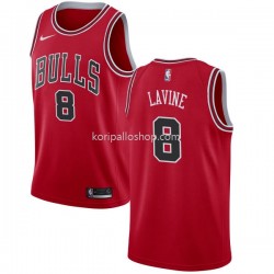 Chicago Bulls Pelipaita Zach LaVine 8 2017-18 Nike Punainen Swingman