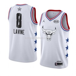 Chicago Bulls Pelipaita Zach LaVine 8 2019 All-Star Jordan Brand Valkoinen Swingman