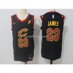 Cleveland Cavaliers Pelipaita LeBron James 23 2017-18 Nike Musta Swingman