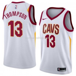 Cleveland Cavaliers Pelipaita Tristan Thompson 13 2017-18 Nike Valkoinen Swingman