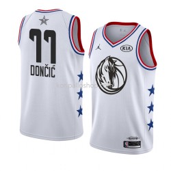 Dallas Mavericks Pelipaita Luka Doncic 77 2019 All-Star Jordan Brand Valkoinen Swingman
