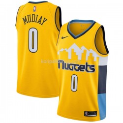 Denver Nuggets Pelipaita Emmanuel Mudiay 2017-18 Nike Keltainen Swingman