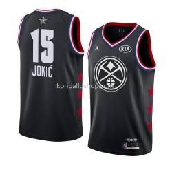 Denver Nuggets Pelipaita Nikola Jokic 15 2019 All-Star Jordan Brand Musta Swingman