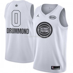 Detroit Pistons Pelipaita Andre Drummond 2018 All-Star Jordan Brand Valkoinen Swingman