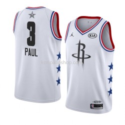 Houston Rockets Pelipaita Chris Paul 3 2019 All-Star Jordan Brand Valkoinen Swingman
