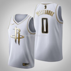 Houston Rockets Pelipaita Russell Westbrook Nike 2019-2020 Golden Edition Valkoinen Swingman