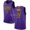 Los Angeles Lakers Pelipaita JaVale McGee 7 2018-19 Nike City Edition Violetti Swingman