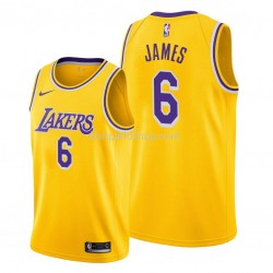 Los Angeles Lakers Pelipaita LeBron James 6 Nike 2021-2022 Icon Edition Swingman