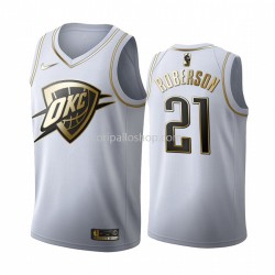 Oklahoma City Thunder Pelipaita Andre Roberson 21 Nike 2019-2020 Golden Edition Valkoinen Swingman