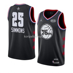 Philadelphia 76ers Pelipaita Ben Simmons 25 2019 All-Star Jordan Brand Musta Swingman