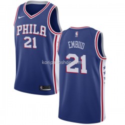 Philadelphia 76ers Pelipaita Joel Embiid 21 2017-18 Nike Sininen Swingman