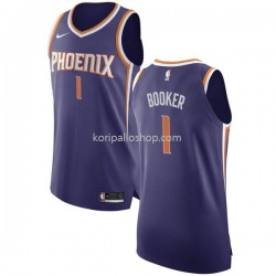 Phoenix Suns Pelipaita Devin Booker 1 2017-18 Nike Violetti Swingman