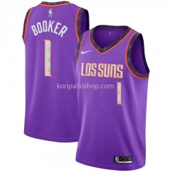 Phoenix Suns Pelipaita Devin Booker 1 2018-19 Nike City Edition Violetti Swingman