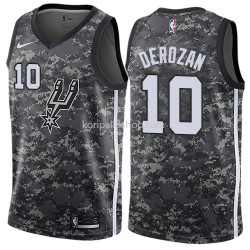 San Antonio Spurs Pelipaita DeMar DeRozan 10 Nike City Edition Musta Swingman