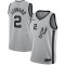 San Antonio Spurs Pelipaita Kawhi Leonard 2 2017-18 Nike Harmaa Swingman