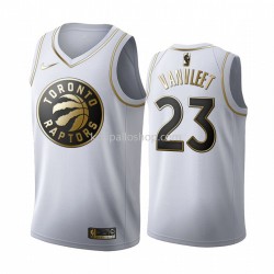 Toronto Raptors Pelipaita F VanVleet 23 Nike 2019-2020 Golden Edition Punainen Valkoinen Swingman