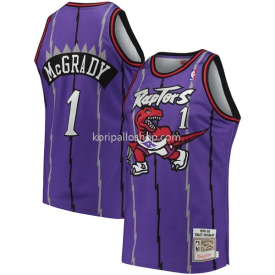 Toronto Raptors Pelipaita Tracy McGrady 1 Hardwood Classics Road Swingman