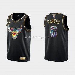 Chicago Bulls Pelipaita Alex Caruso 6 Nike 2021-2022 Golden Edition 75th Anniversary Diamond Musta Swingman