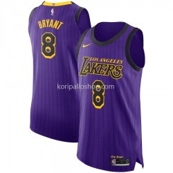 Los Angeles Lakers Pelipaita Kobe Bryant 8 2018-19 Nike City Edition Violetti Swingman