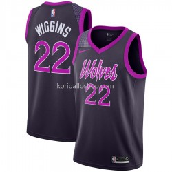 Minnesota Timberwolves Pelipaita Andrew Wiggins 22 2018-19 Nike City Edition Violetti Swingman