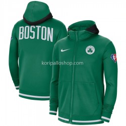 Boston Celtics Nike 75th Anniversary Vihreä Huppari Vetoketju Takki