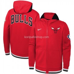 Chicago Bulls Nike 75th Anniversary Punainen Huppari Vetoketju Takki