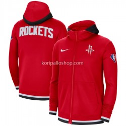 Houston Rockets Nike 75th Anniversary Punainen Huppari Vetoketju Takki