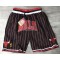 Chicago Bulls JUST DON Taskut Vetoketjulliset Shortsit Swingman