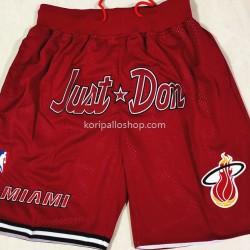 Miami Heat M002 Taskut Vetoketjulliset Shortsit Swingman