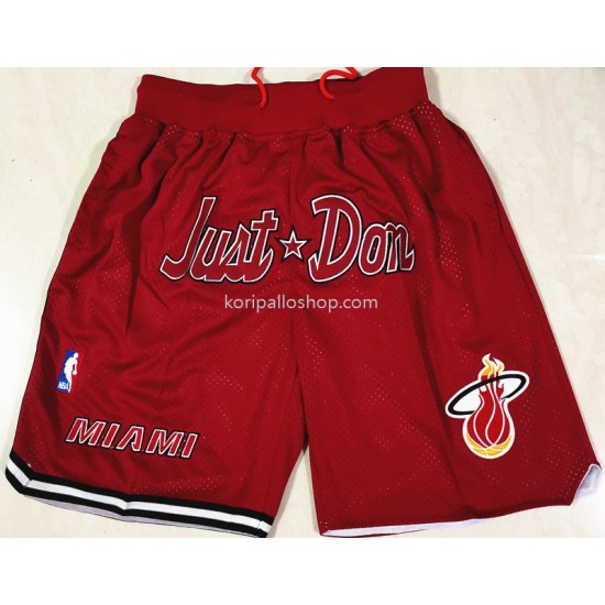 Miami Heat M002 Taskut Vetoketjulliset Shortsit Swingman