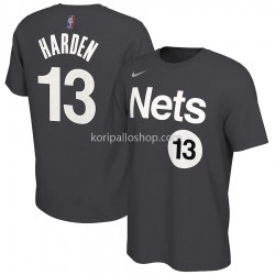 Brooklyn Nets James Harden 13 Nike 2020-2021 Earned Edition T-paita
