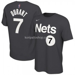 Brooklyn Nets Kevin Durant 7 Nike 2020-2021 Earned Edition T-paita